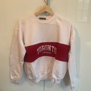 brandy melville “toronto” crewneck
